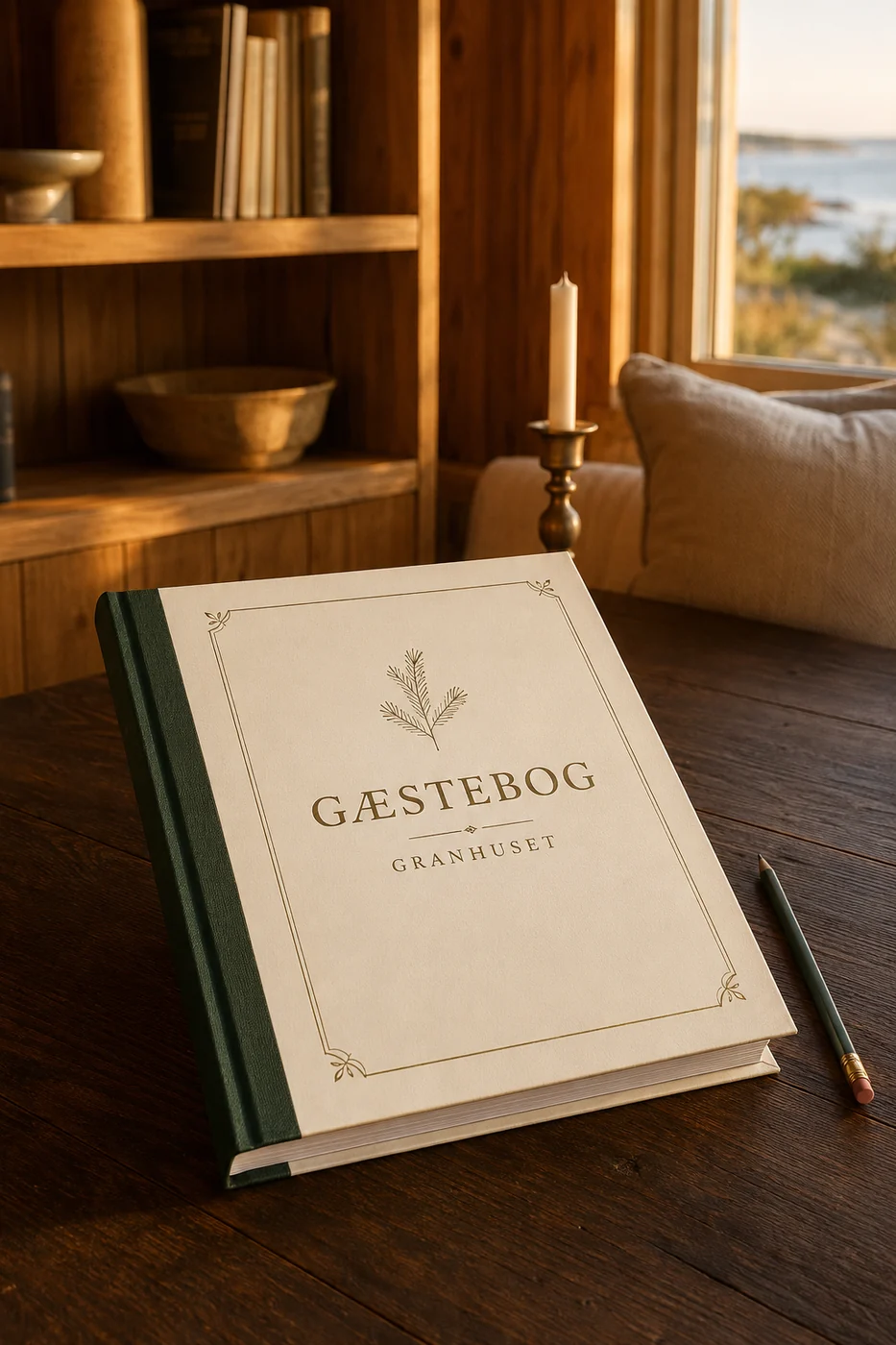Gæstebog forside