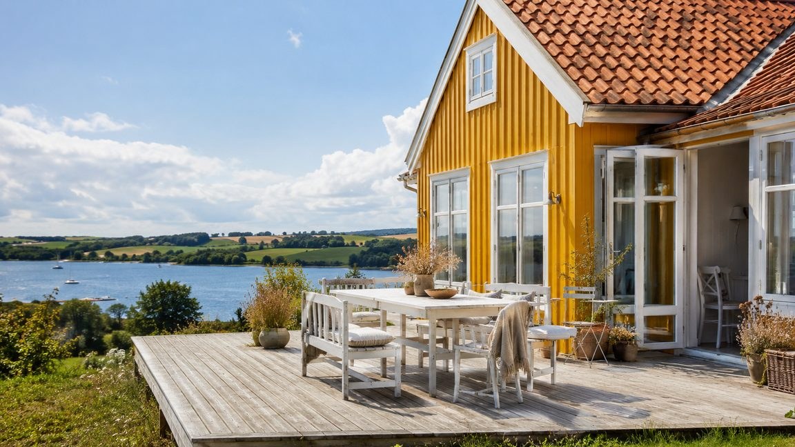 Sommerhus ved kysten i Kaldred