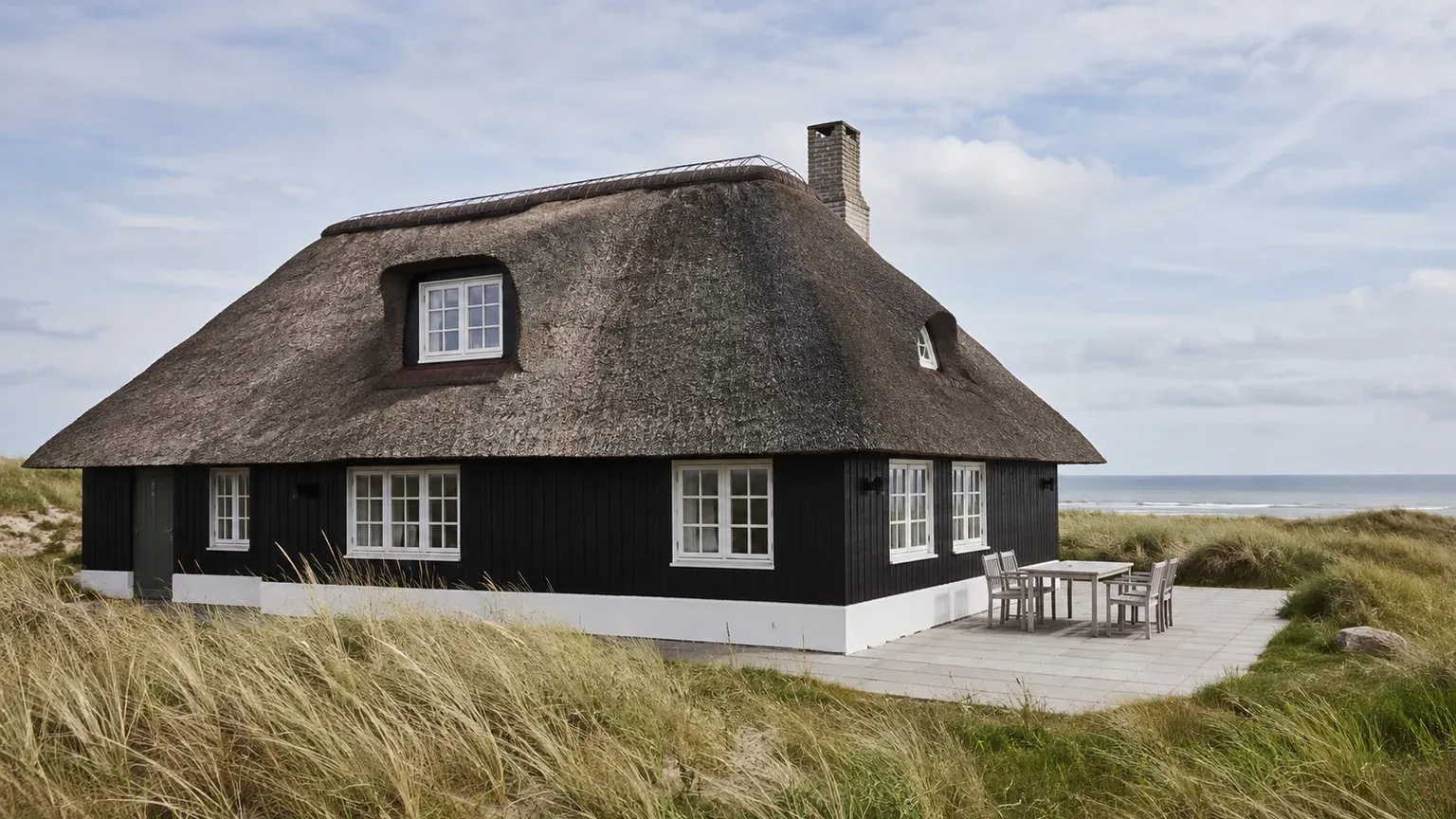 Sommerhus i klitterne ved Blåvand